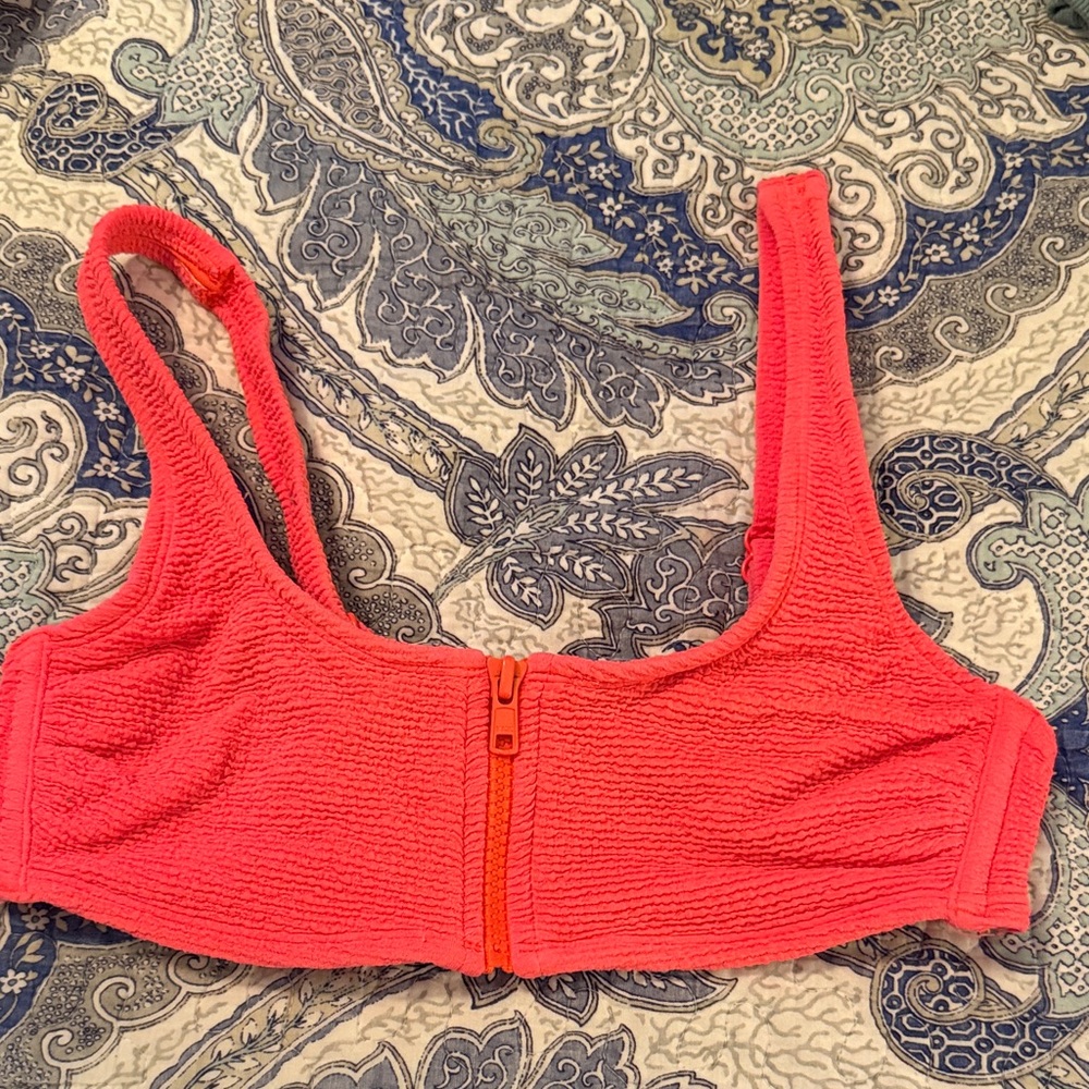 Xhilaration Coral Bikini Top